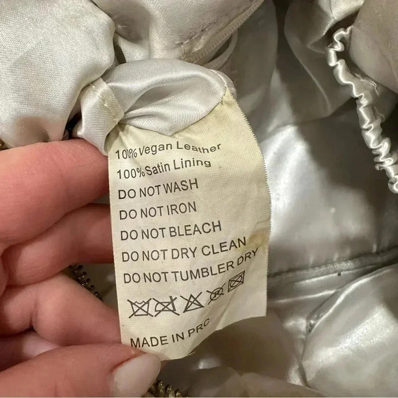 Luli bebe monaco Pearl white diaper bag - Picture 9 of 9